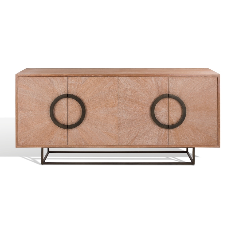 SAFAVIEH Couture Collection Iggy Oak/Brass Modern Sideboard   64\