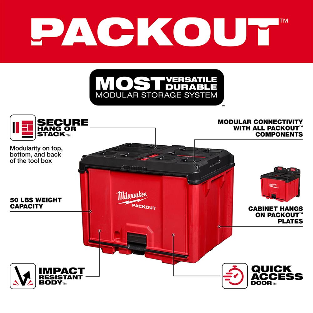 Milwaukee Tool 48-22-8445 Milwaukee PACKOUT Cabinets