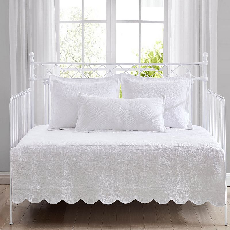 Laura Ashley Solid Trellis Daybed Set