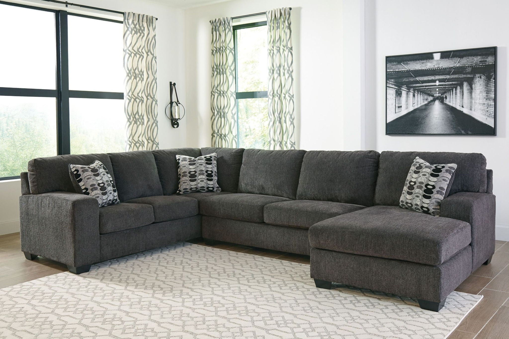 Ballinasloe 3 Piece Chaise Sectional