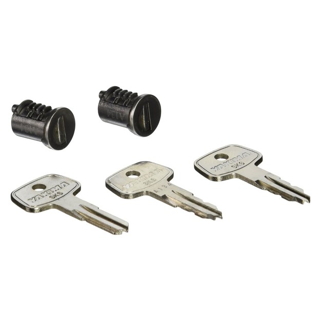 Yakima Car Rack System Component And Accessories One Key Locking System Sks Lock Cylinder Core Kit With Matching Key And Control Key 6 Pack