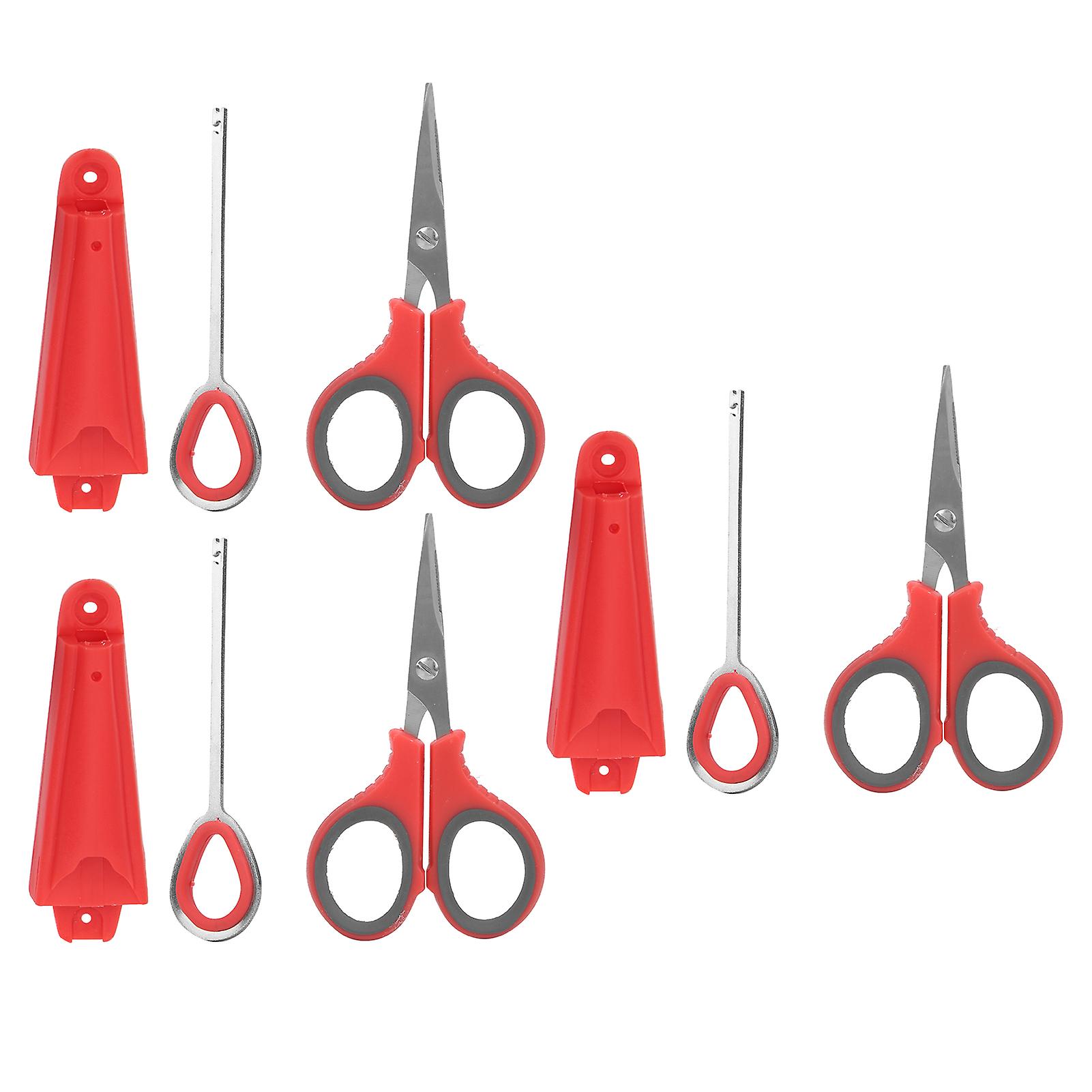 3 Set Multifunction Scissors Line Lure Cutter Fishing Hook Remover Separator Fishing Tacklered