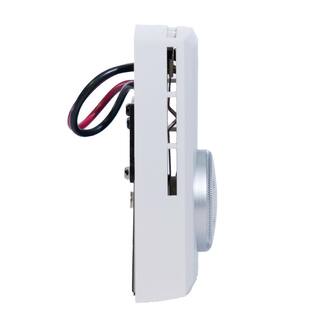 Cadet Single-pole 22 Amp Line Voltage 120240208-volt Mechanical Wall-mount Non-programmable Thermostat in White T521-W