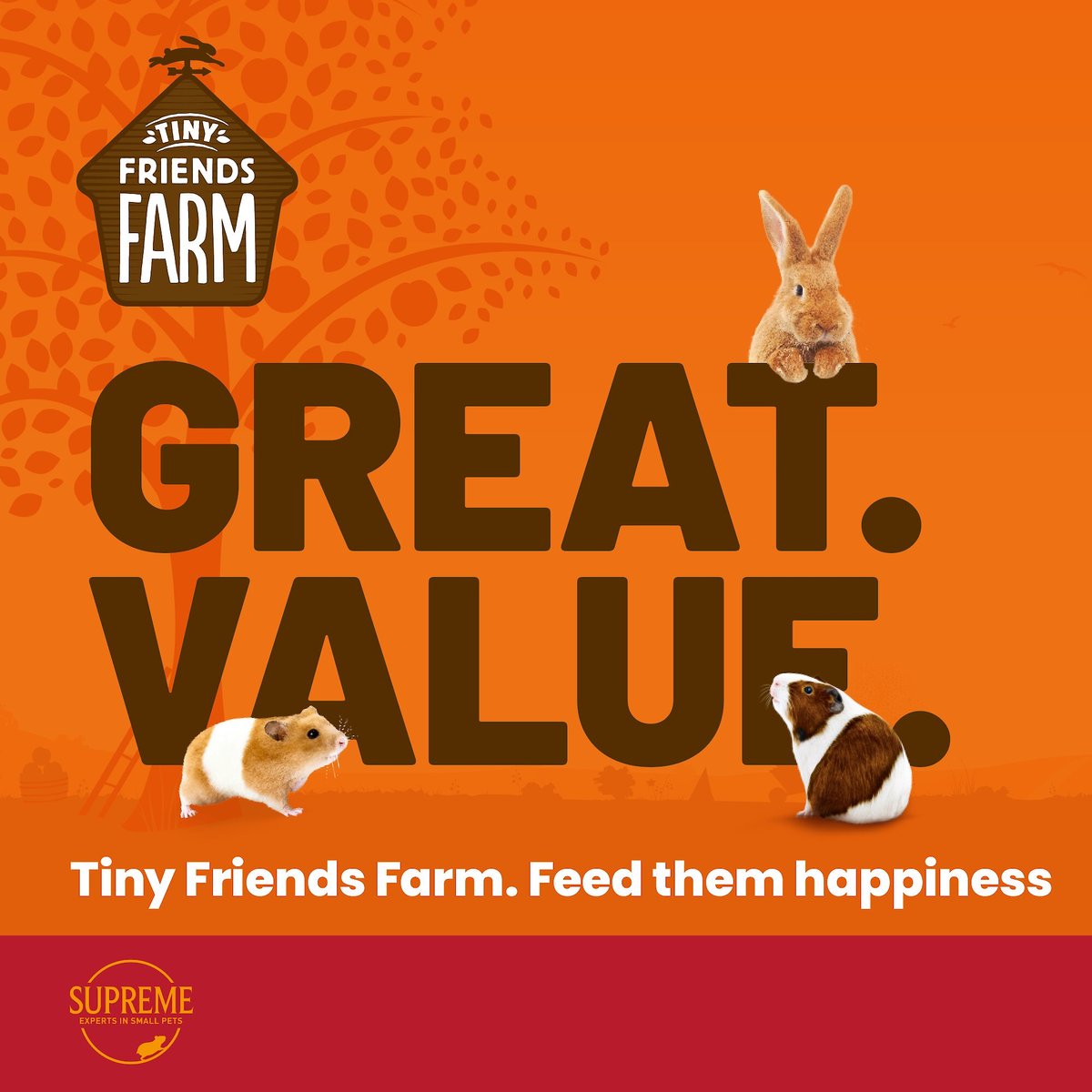 Tiny Friends Farm Gerty Guinea Pig Food