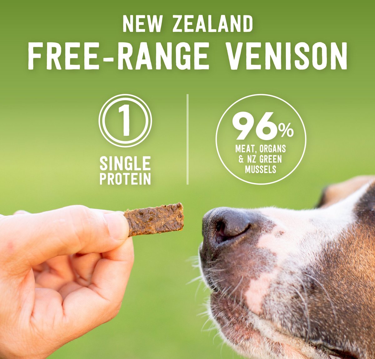 Ziwi Good Dog Rewards Air-Dried Venison Dog Treats