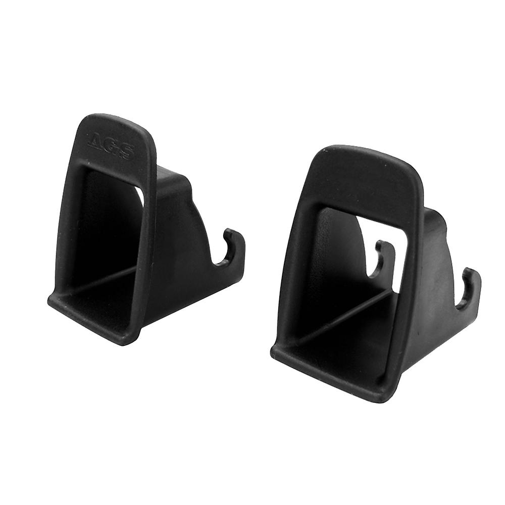 2 Pcs Car Child Seat  Isofix Interface Buckle Fixed Guide Groove Seat Belt Bracket Connector