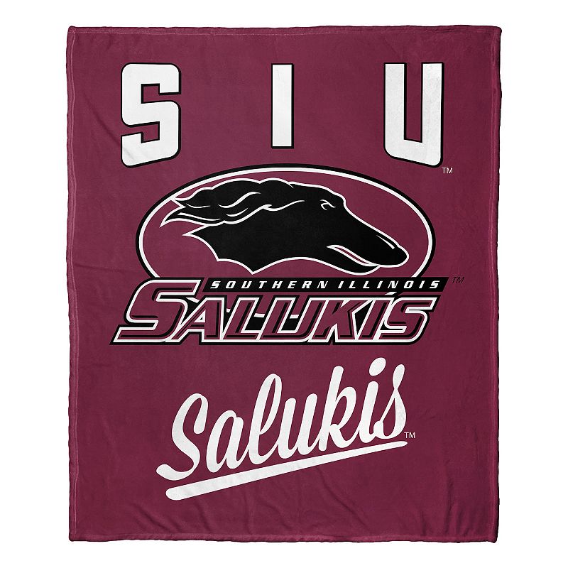 The Northwest Southern Illinois Salukis Alumni Silk-Touch Throw Blanket