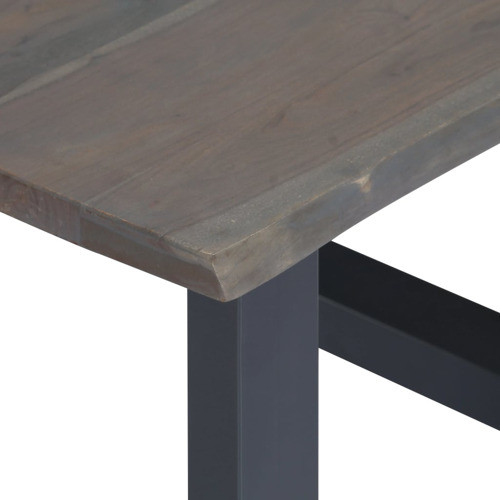 vidaXL Coffee Table End Table with Live Edges for Living Room Solid Wood Acacia   Industrial   Coffee Tables   by vidaXL LLC  Houzz