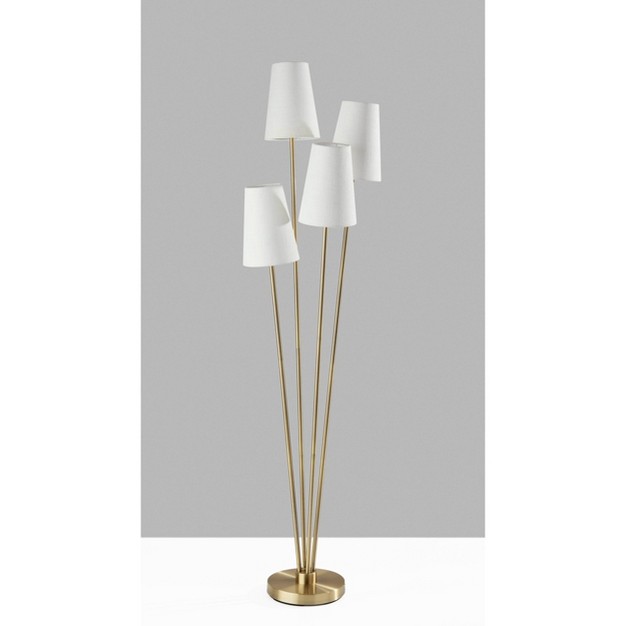 Wentworth Floor Lamp Natural Adesso