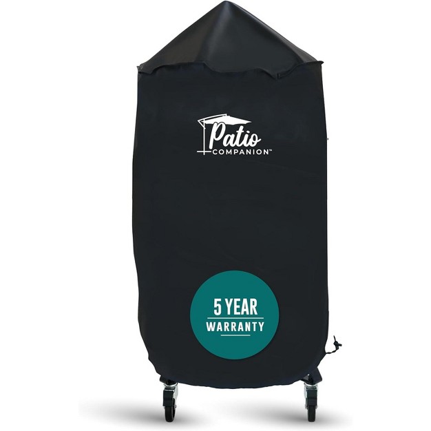 Patio Companion Professional Grill Cover 5 Year Warranty Heavy grade Uv Blocking Material Waterproof And Weather Resistant