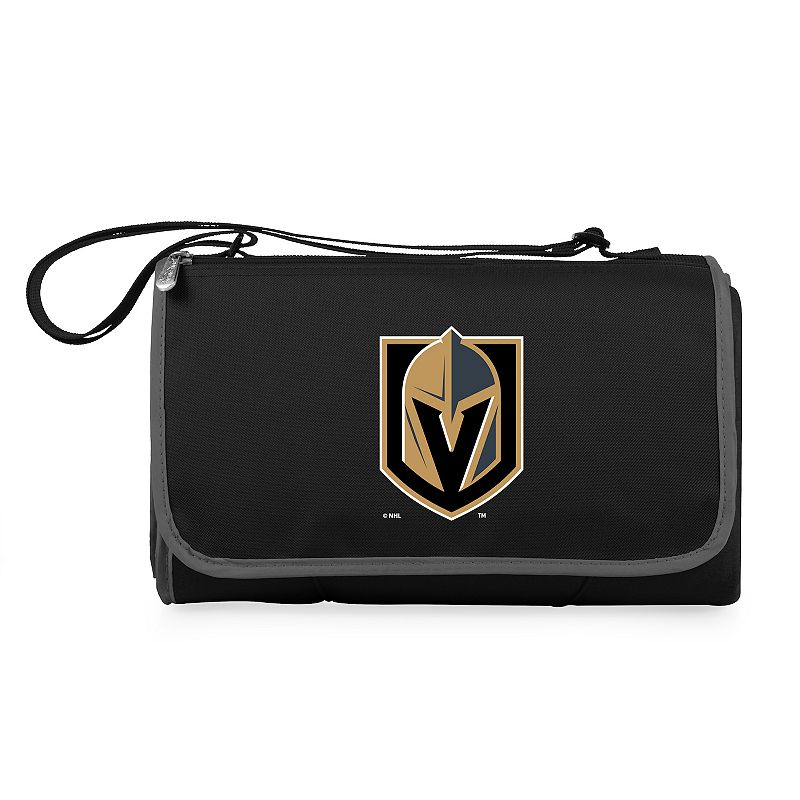 Picnic Time Vegas Golden Knights Outdoor Picnic Blanket and Tote