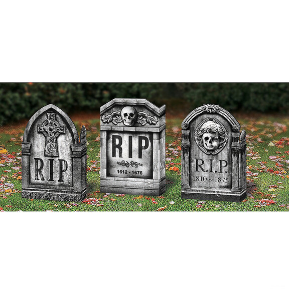 Fun World FW91595CS Tombstone 22 Folding Celtic