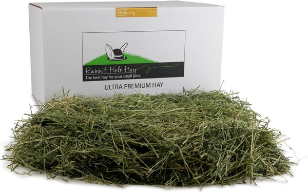 Rabbit Hole Hay Ultra Premium Alfalfa Chinchilla， Rabbit， and Guinea Pig Food