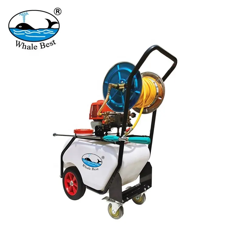 Pest control pressure trolley power sprayer