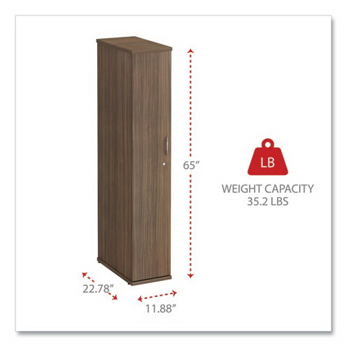 Alera ALEVA621224WA Alera Valencia Series Wardrobe...