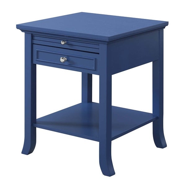 American Heritage Logan End Table with Drawer and Slide