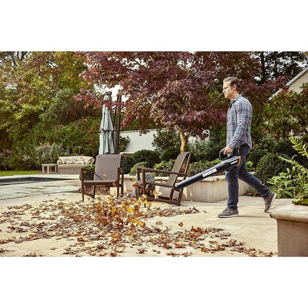 Worx Wg547 2 20v Power Share Turbine 4 0ah Cordless Two speed Leaf Blower