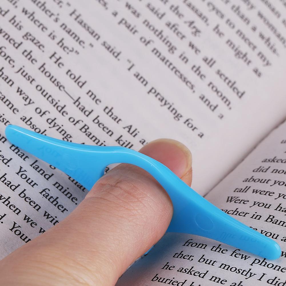 10 Pcs Practical Thumb Bookmark Finger Ring Page Holder Marker Stationery Reading Tools