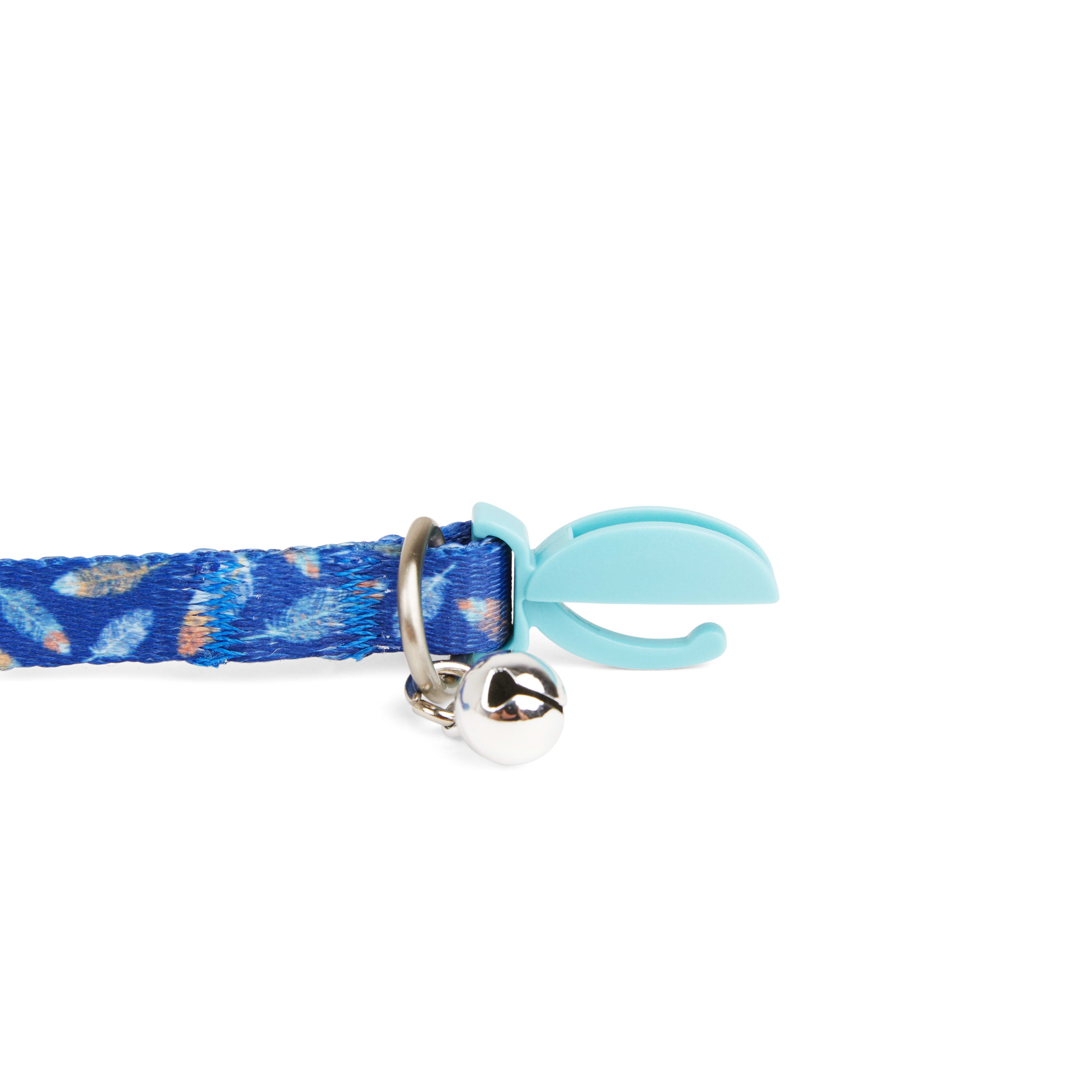 YOULY Feather Blue Cat Collar