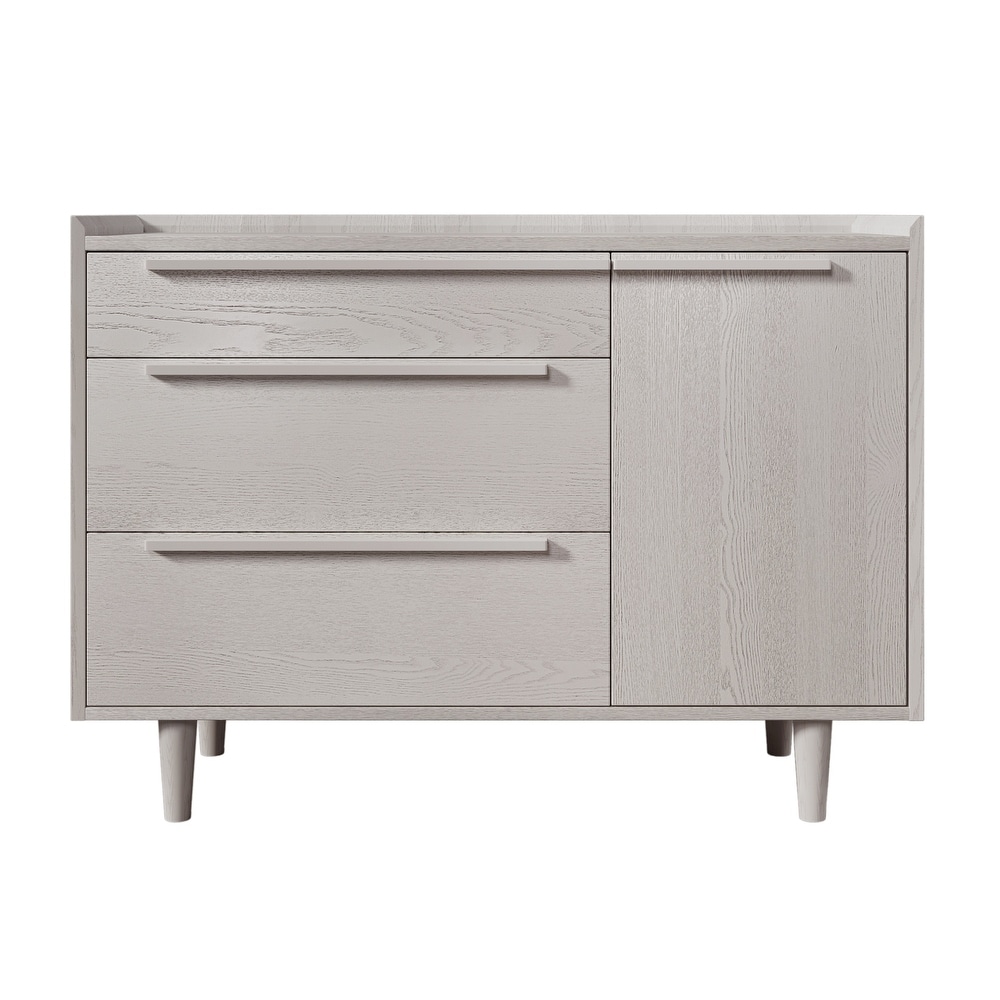 Modern Sideboard with 3 Drawers Storage Cabinet