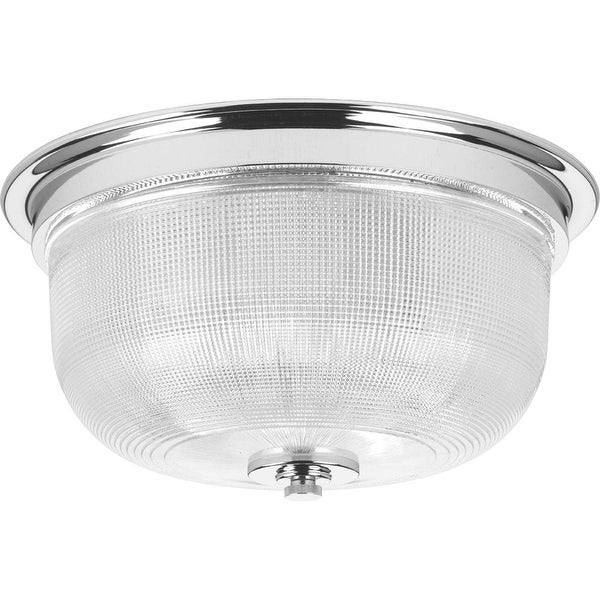 P3740 Archie 2 Light 12 Wide Flush Mount Bowl Ceiling Fixture - Brass