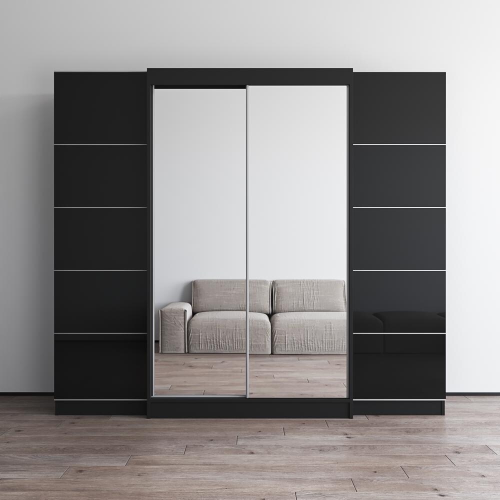 Aria 2D120 EXEX Wardrobe with 2 Mirrors