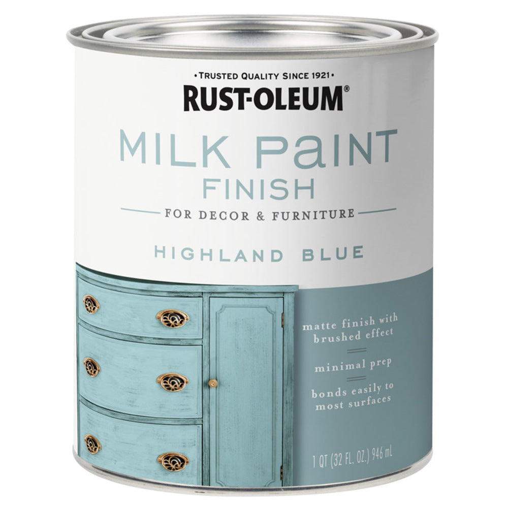 MILK PAINT HGH BLUE 1QT