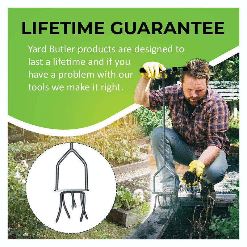 Yard Butler Garden Twist Tiller