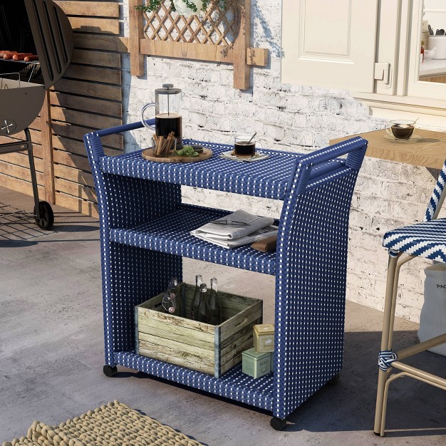 Maksville Outdoor Serving Cart Mibasics