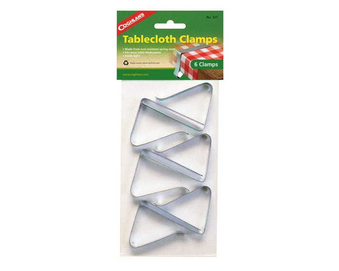 Coghlan ft s Picnic Tablecloth Clamps 6 Pack 527