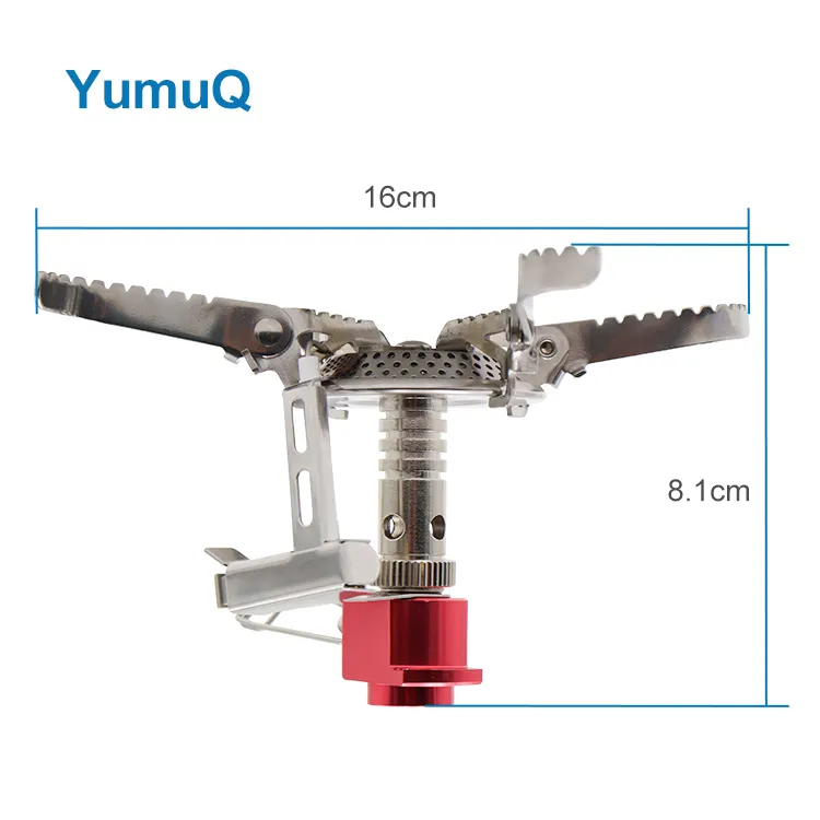 YumuQ 3000W Portable Mini Lightweight Backpacking And Camping Stove Butane Cooking For Outdoor Hiking Climbing