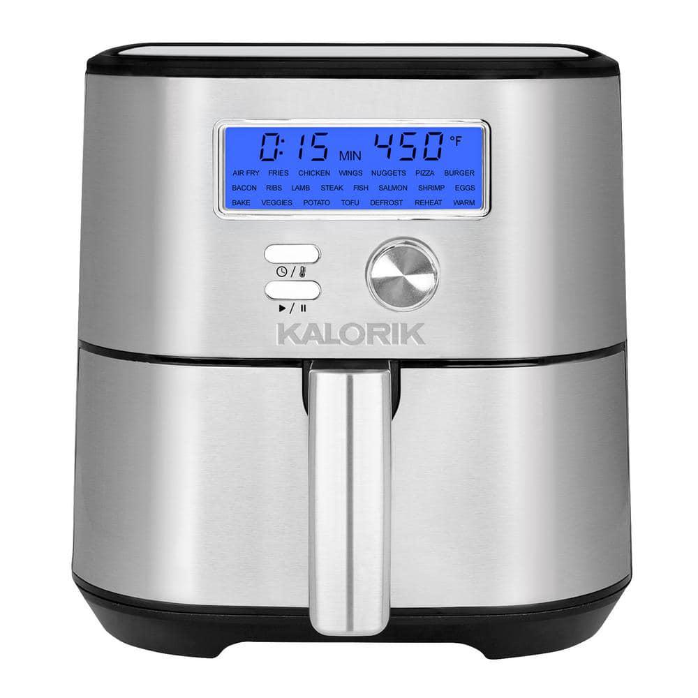 KALORIK MAXX Plus 6 qt Stainless Steel Digital Air Fryer