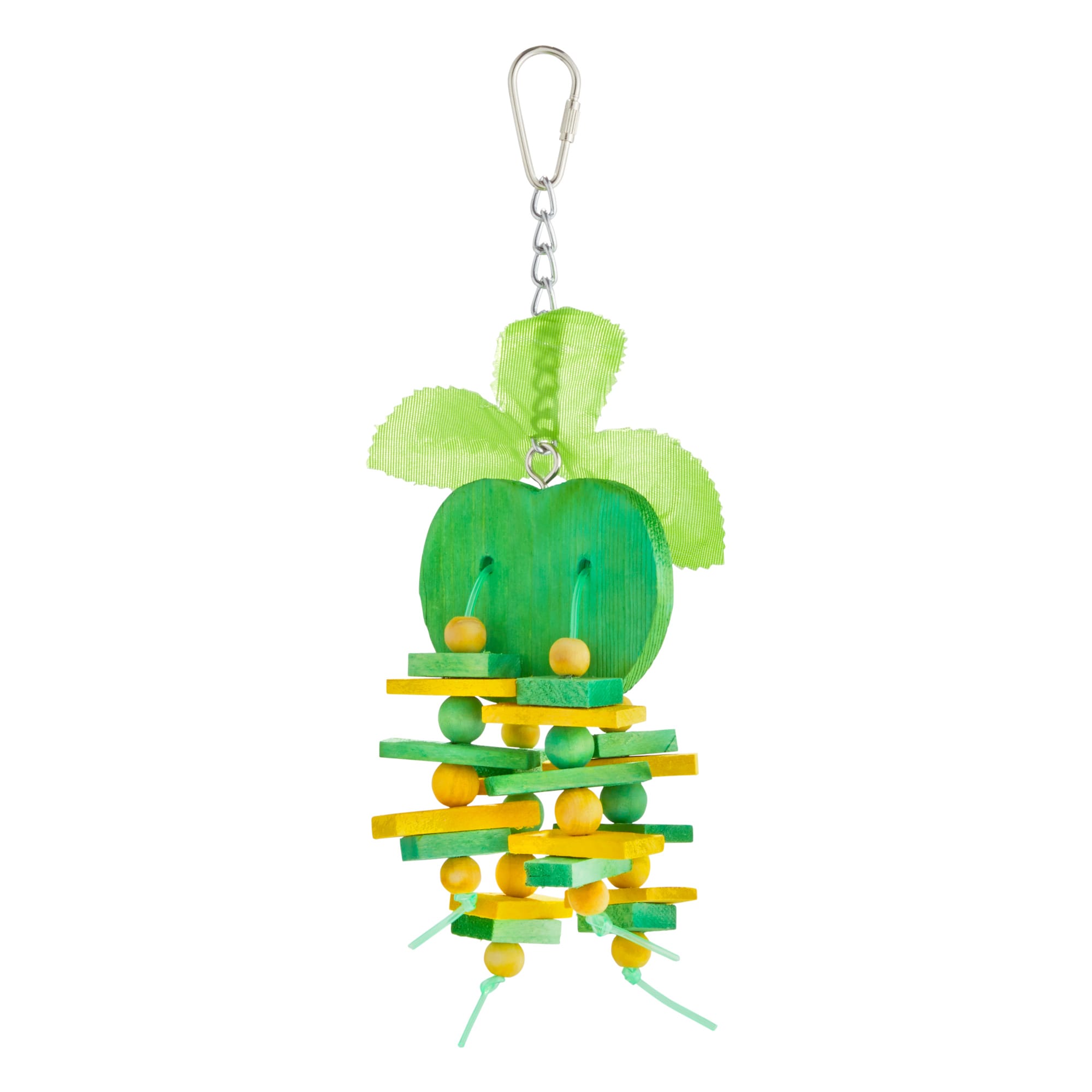 You  Me The Little Apple Chewing Bird Toy， Small