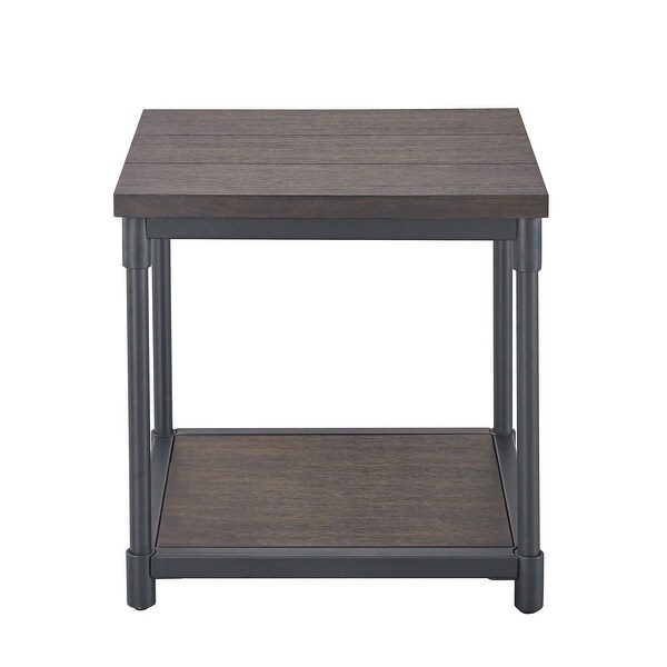 Carbon Loft Pattison Smokey Oak End Table