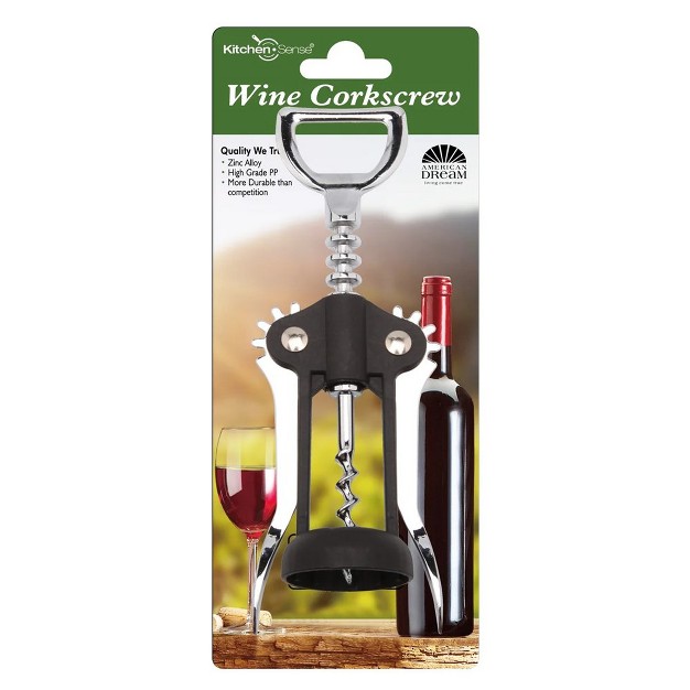 J amp v Textiles Wine Opener Zinc Alloy Premium Wing Corkscrew Wine Bottle Opener With Multifunctional Bottles Opener