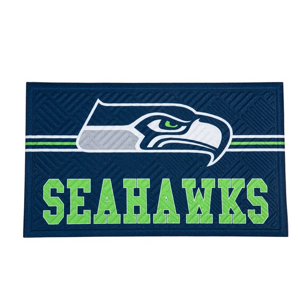 Embossed Mat Cross Hatch Seattle Seahawks