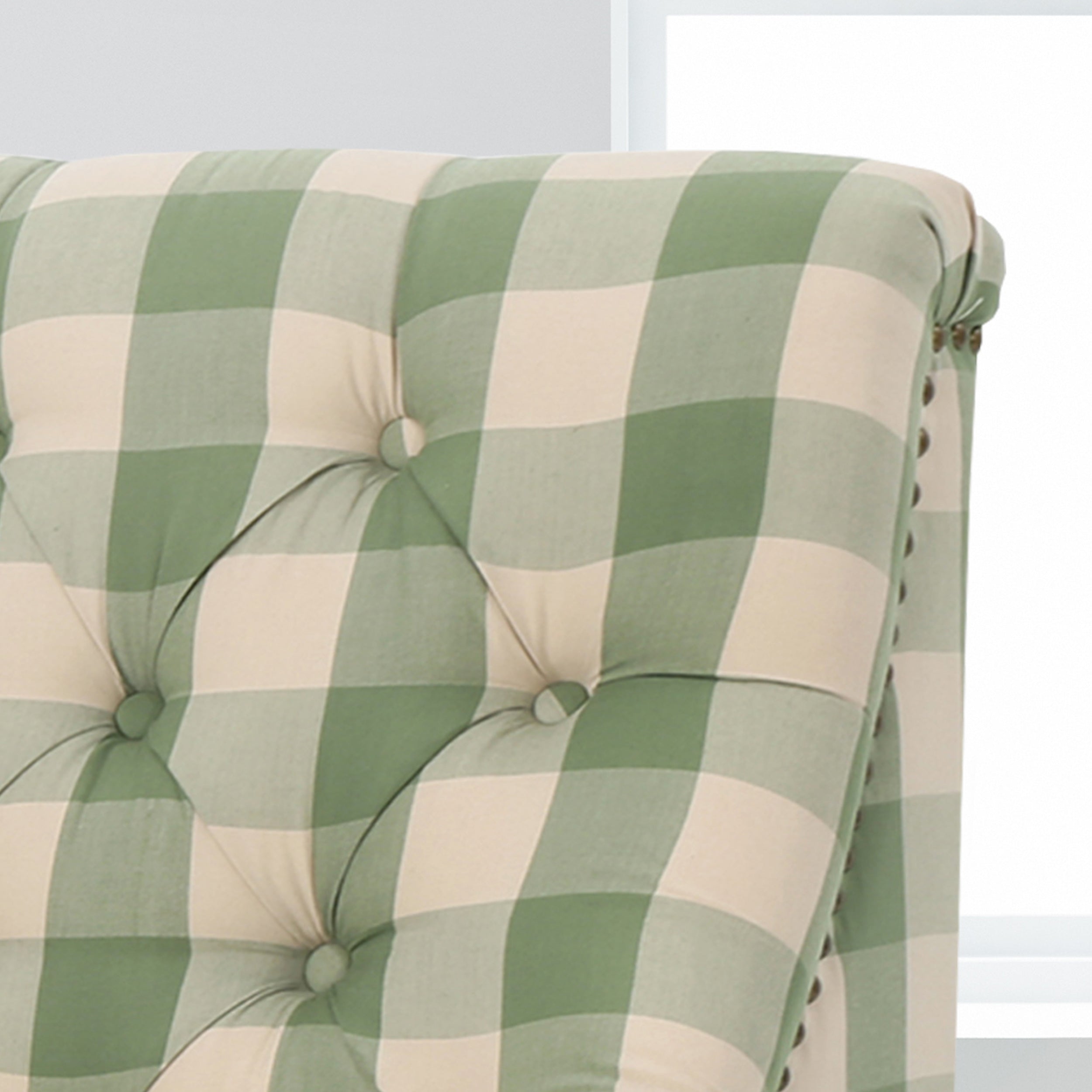 Paul Fabric Tufted Club Chair