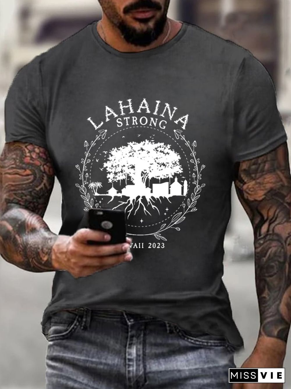 Men's Lahaina Strong Casual T-Shirt