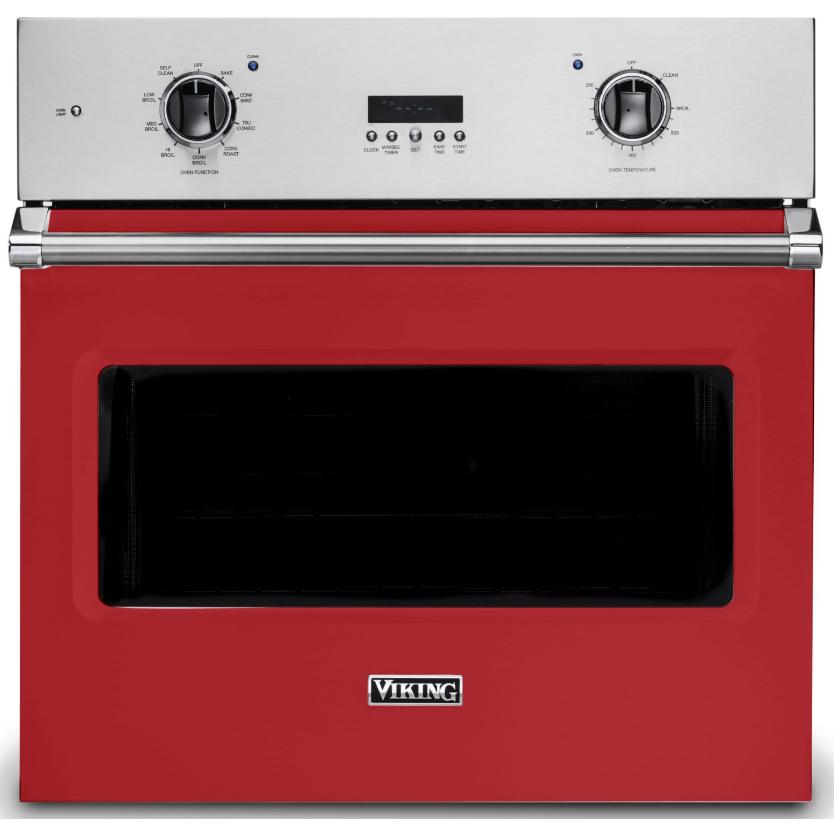 Viking 30-inch 4.7 cu.ft. Built-in Wall Single Oven with  TruConvec Convection VSOE130SM