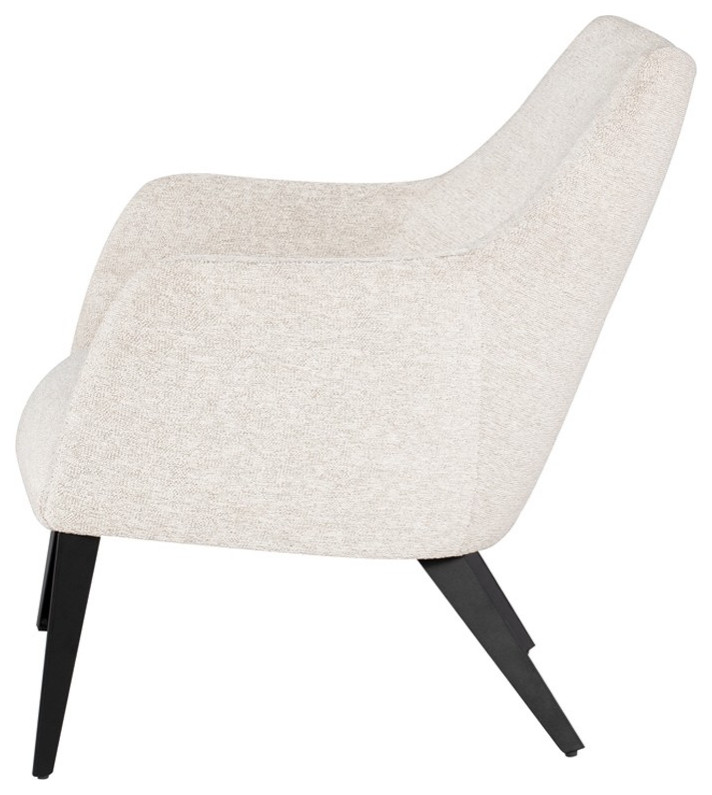 Mabyn Occasional Chair Shell Boucle   Midcentury   Armchairs And Accent Chairs   by Rustic Home Furniture Deco  Houzz