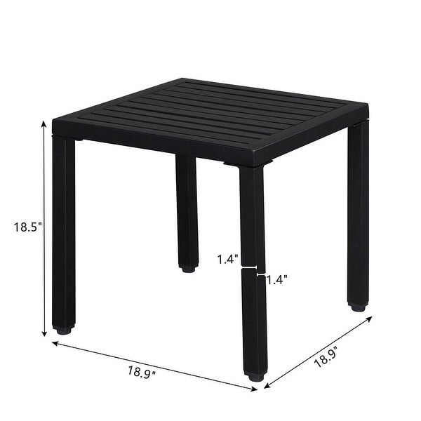 Fashionable and Simple Wrought Iron Side Table， End Table