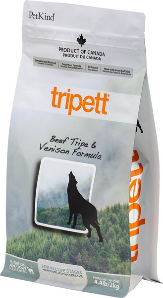 PetKind Tripett Beef Tripe and Venison Dry Dog Food