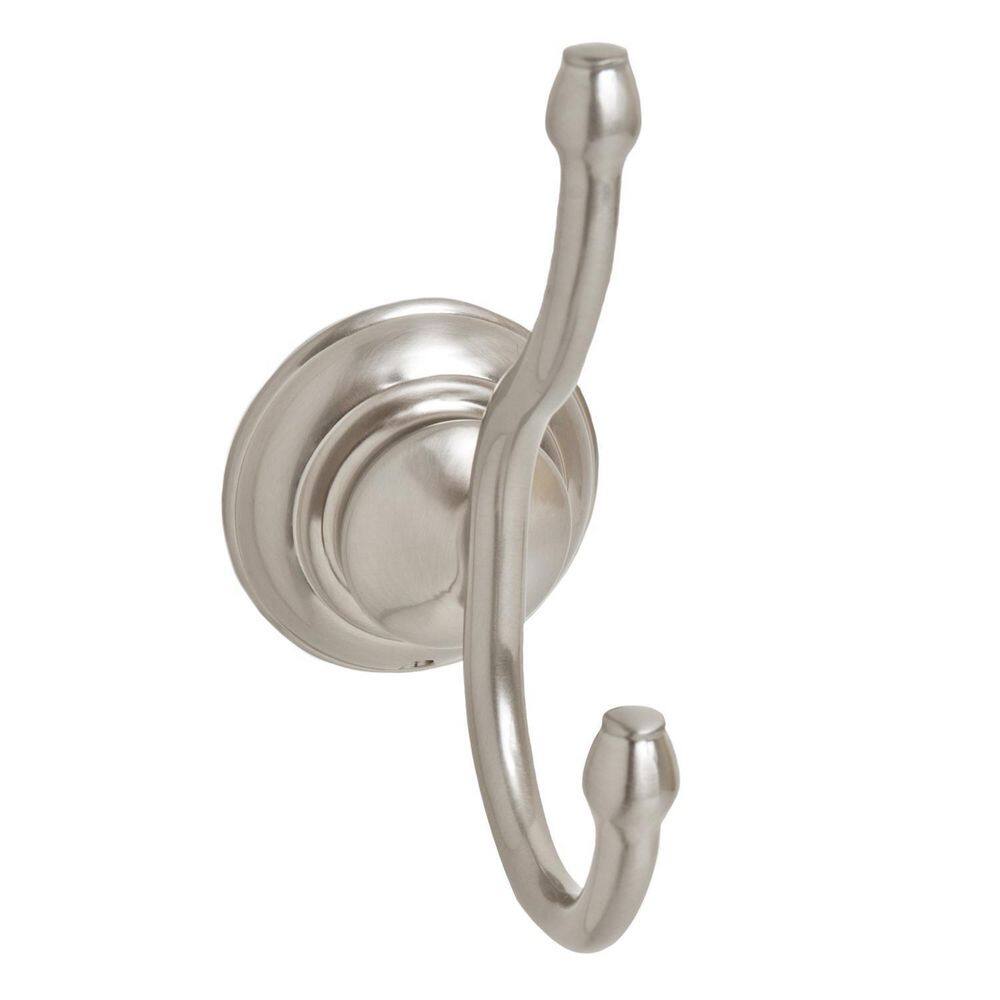 ARISTA Highlander Collection Double Robe Hook in Satin Nickel 3502-RHKJ-SN