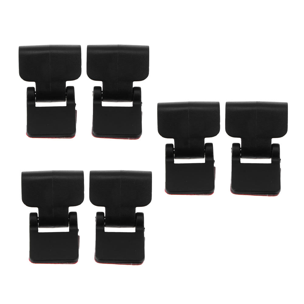 NUOLUX 6pcs Glass Turtle Terrarium Lock Buckles Reptile Feeding Tank Anti-escape Latch