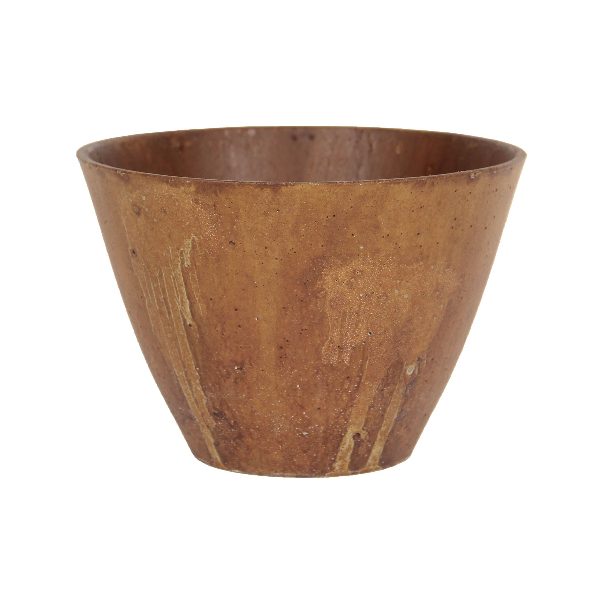 Rustic Conical Bowl - Corten