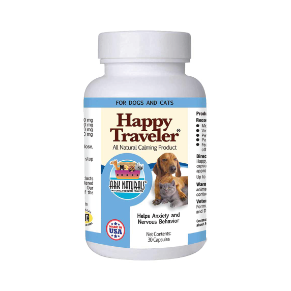 Ark Naturals Happy Traveler Dog and Cat Capsules 30ct