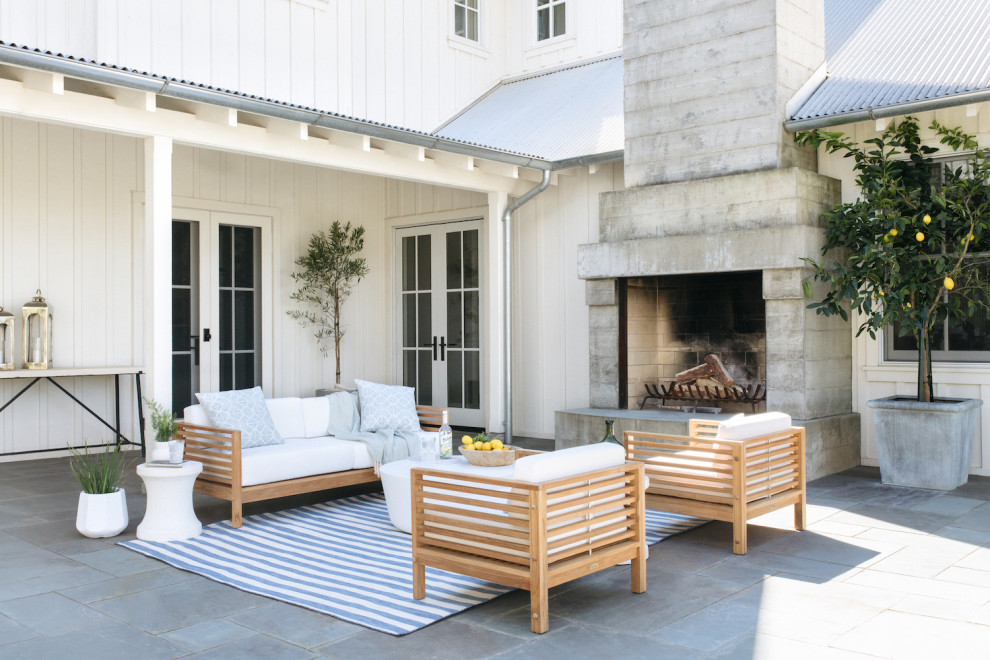 Summer Club Chair   Craftsman   Outdoor Lounge Chairs   by Curated Maison  Houzz