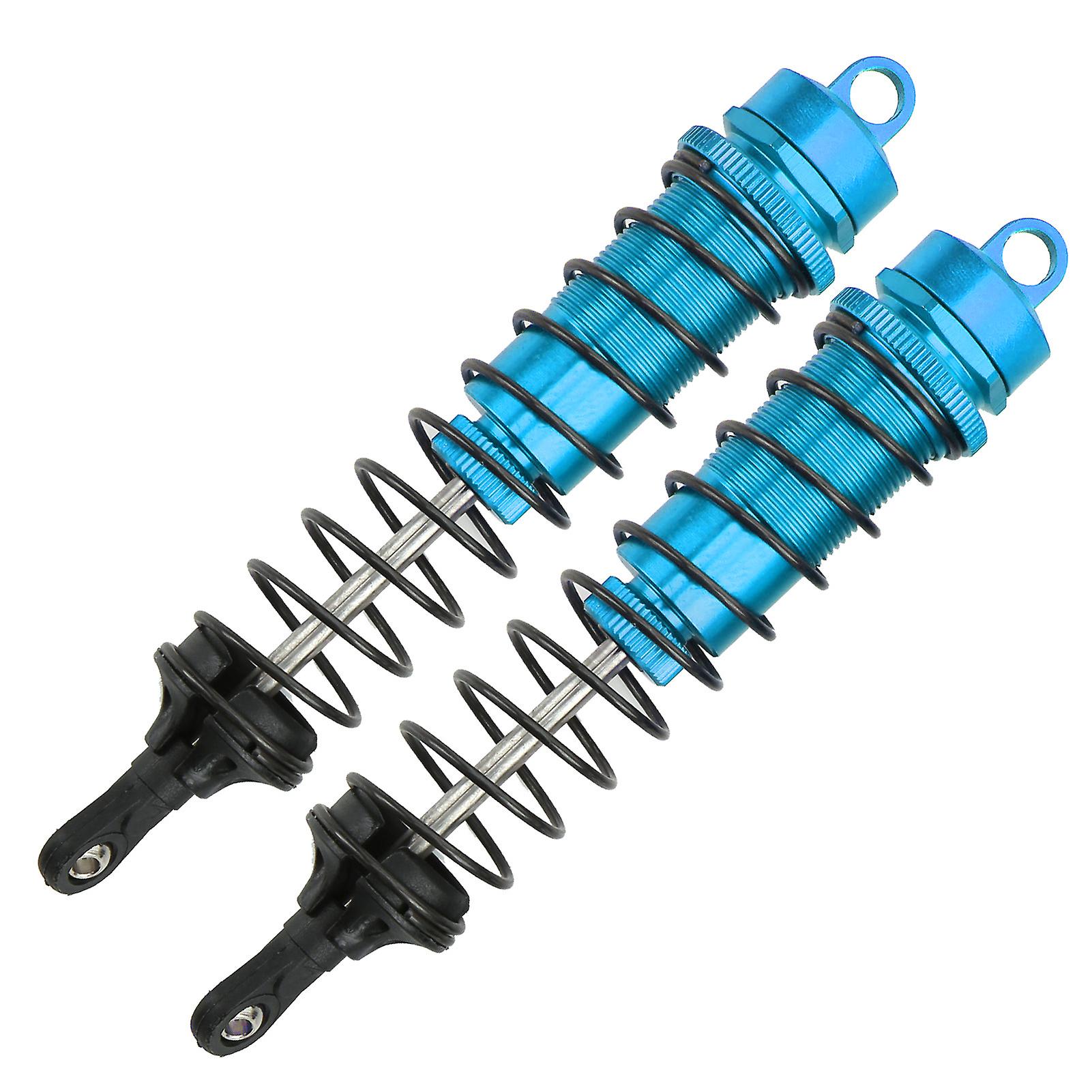 2pcs Rc 140mm Oil Filled Adjustable Shock Absorber Damper For Traxxas Slash 2wd 1/8 Rc Carblue