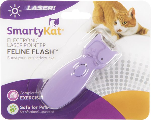 SmartyKat Feline Flash Laser Pointer Cat Toy