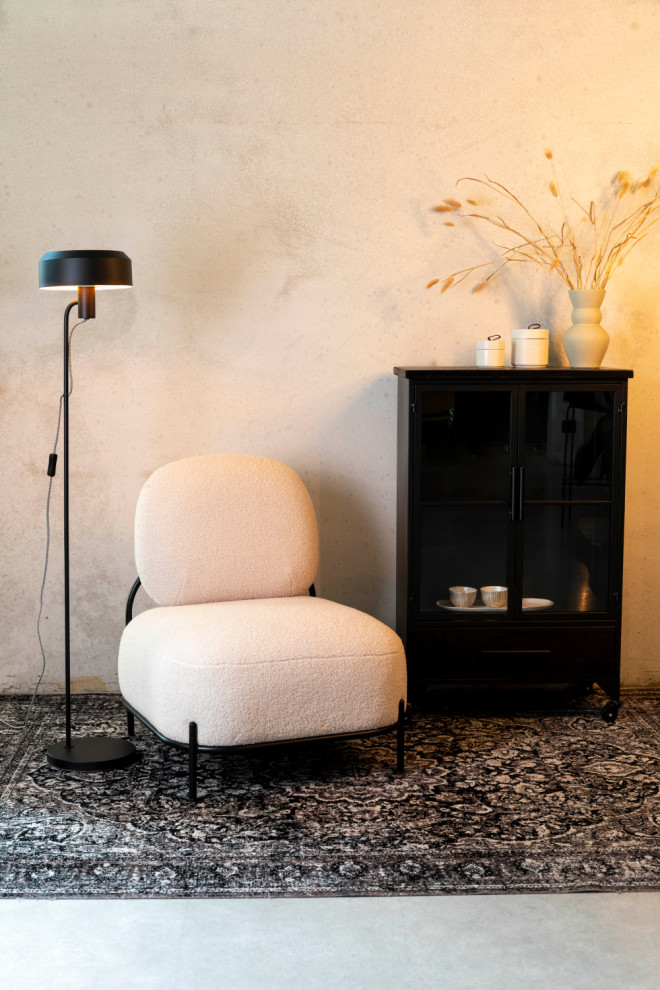 White Modern Lounge Chair  DF Polly   Midcentury   Armchairs And Accent Chairs   by Oroa   Distinctive Furniture  Houzz